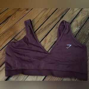 Gymshark Deep Maroon Sports Bra
